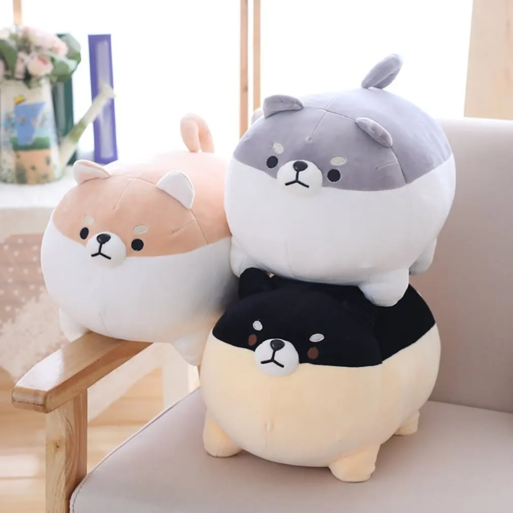 

2022 NEW Dog Plush Toy Stuffed Soft Cute Animal Corgi Chai Pillow Christmas Gift For Kids Kawaii Valentine Present