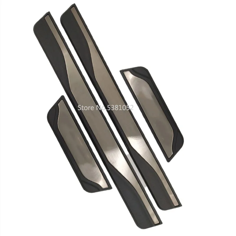 Высокое качество Нержавеющая сталь Накладка порога Добро пожаловать педаль для