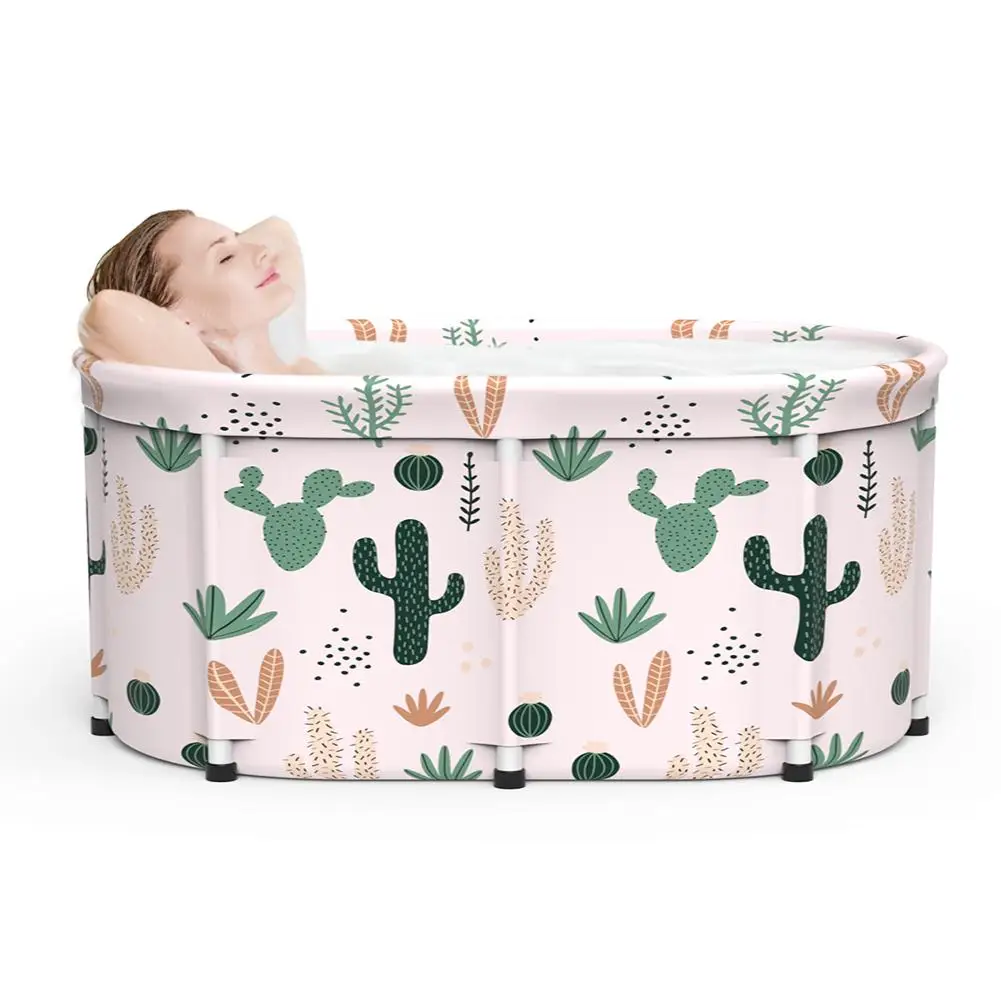 Ванна сауна для взрослых Складная портативная утолщенная цилиндрическая V