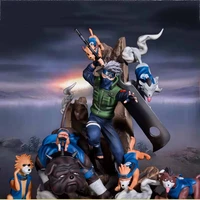 naruto anime figure character kakashi figure action figure toy gift for children new model toy action figurine 36 5cm