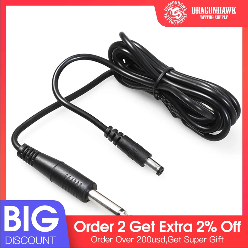 Зажим для татуировки ручка 1 8 м DC резиновый силиконовый чехол бампер с гибкий