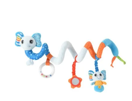 E472313 Loozykit Carton Animals Baby Bed Accessories In The Crib Cot Bed For Babays Crib Bed Hanging Toy Stickers Gifts - Цвет: E472313