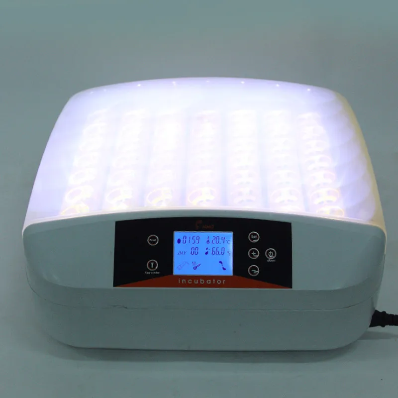 Автоматический токарный инкубатор цифровой с контролем температуры 56 яиц