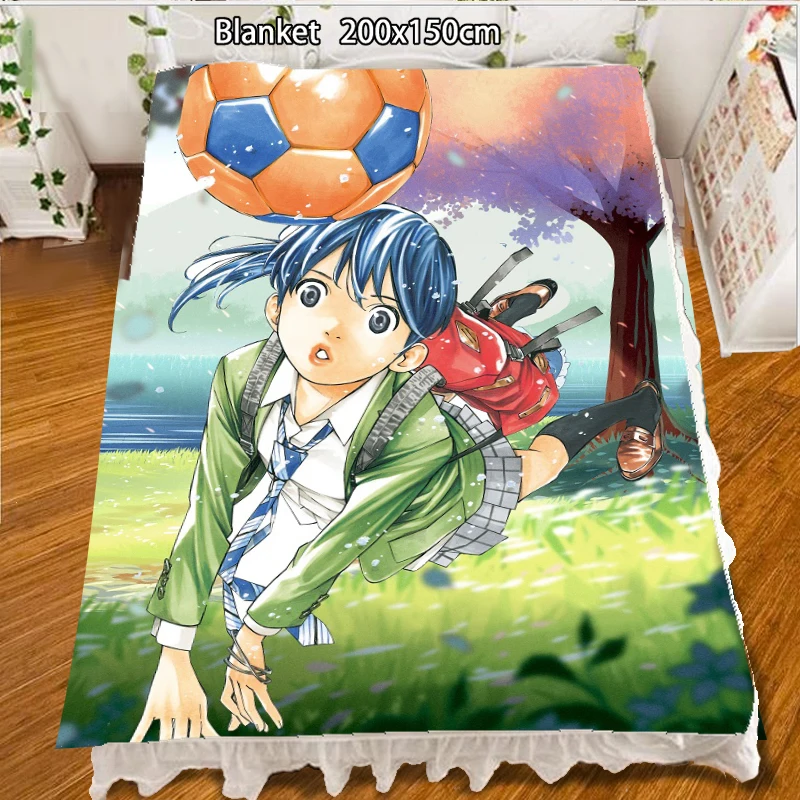 

Anime Fleece Blanket Good-bye Cramer Onda Nozomi Quilt Carpet Soft Bedding Accessories Home Decoration 200x150cm