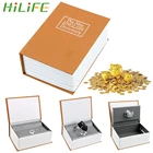 HILIFE копилка для денег, креативный словарь, копилка для монет со скрытым секретным безопасным замком, подарок на день рождения для детей
