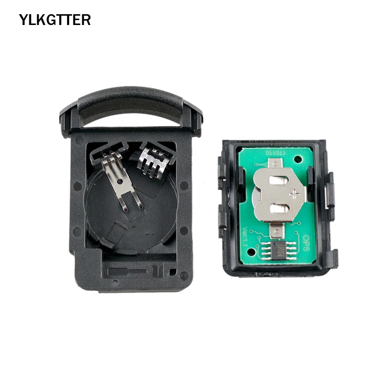 YLKGTTER 2 кнопки Автомобильный ключ для Vauxhall/Opel Corsa C Combo Tigra Meriva Agila дистанционный 433