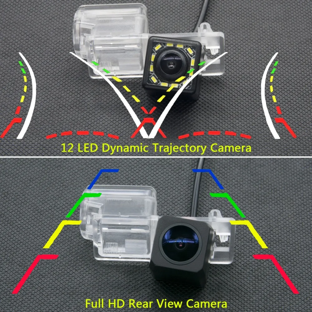 Камера заднего вида Fisheye MCCD 12 светодиодный Full HD беспроводной парковочный монитор