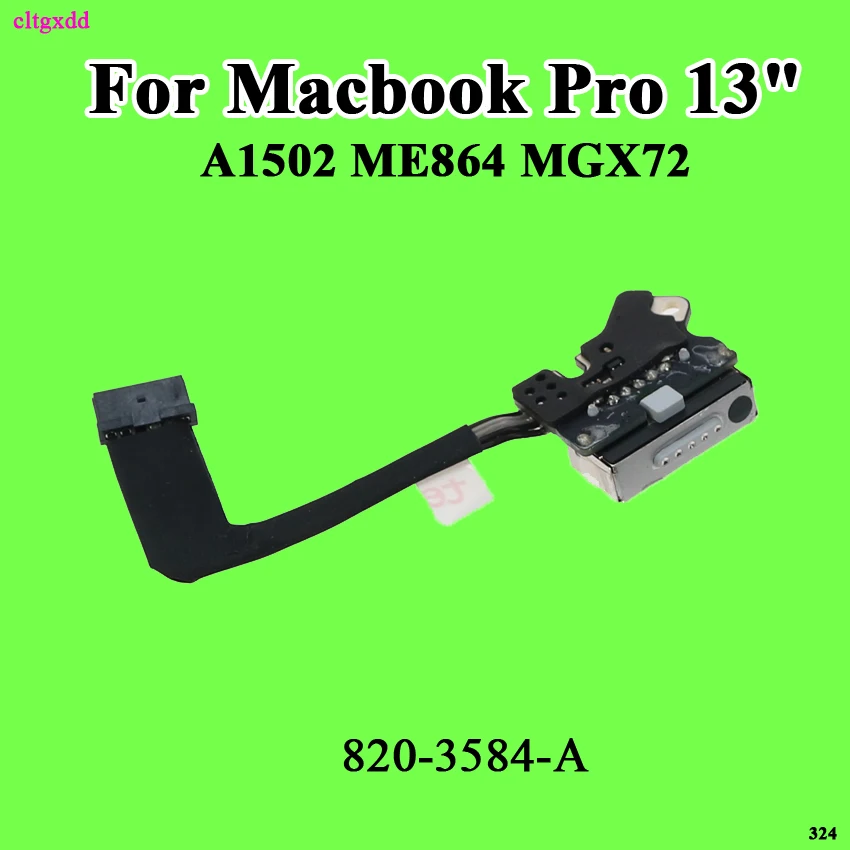 Cltgxdd для Macbook Pro зарядный порт 13 дюймов A1502 Питание DC Jack 820-3584-A Retina 2013 2014 2015 |