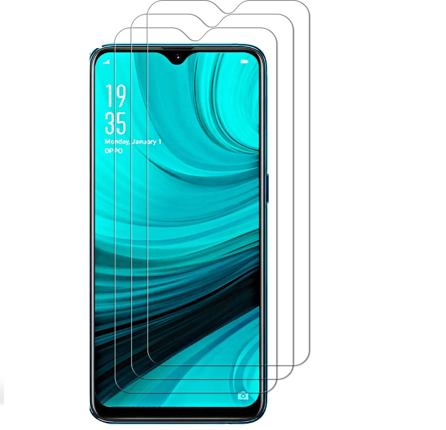 Закаленное стекло для Vivo Y7s Стекло 9H 2.5D защитная пленка Взрывозащищенная прозрачная защитная пленка для ЖК-экрана чехол для телефона