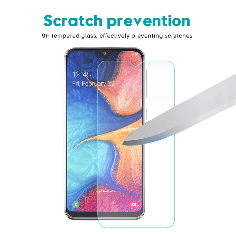Закаленное стекло с полным покрытием от УФ излучения для Samsung A10e A10s A20 A20e A20s A30 A30s A50