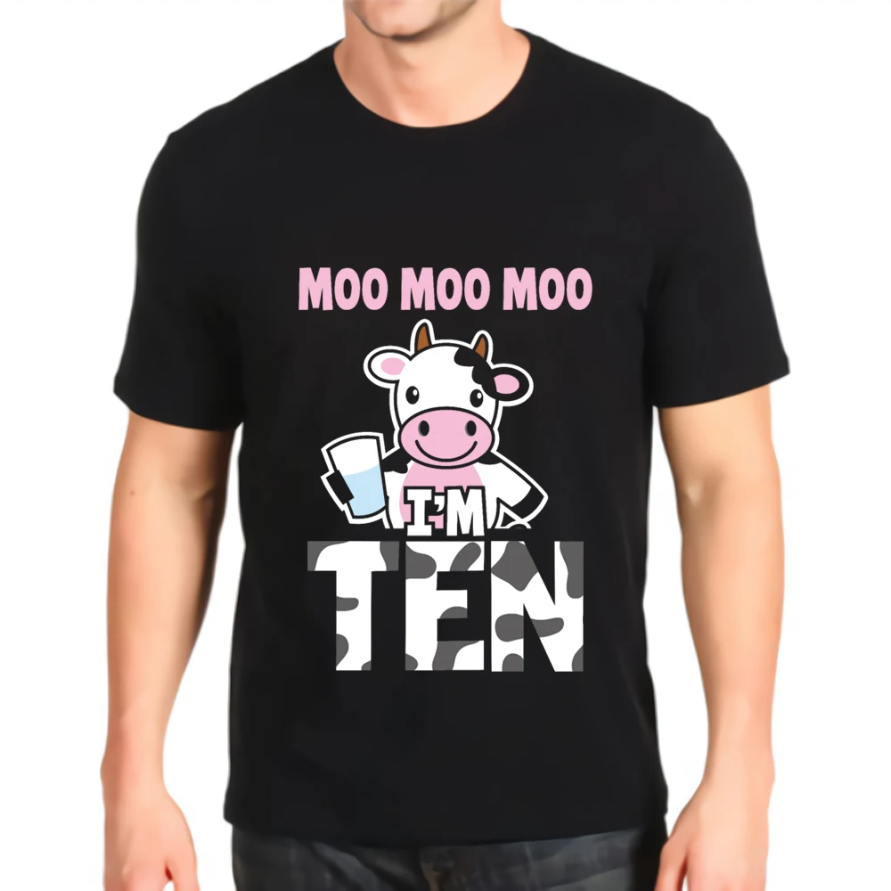 Tshirt new fashion printed moo moo moo 