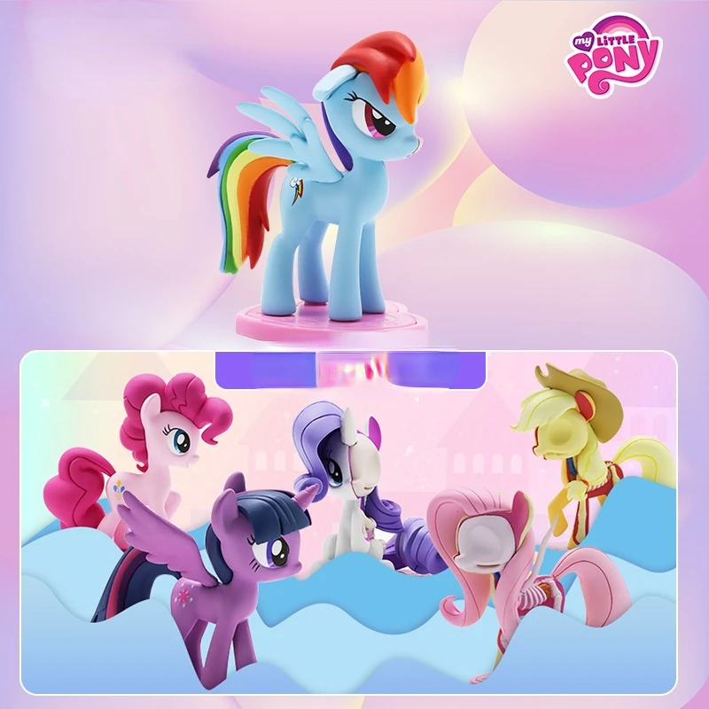 

My Little Pony Blind Box Action Figure Semi-anatomical Action Figure Animation Peripherals Cute Gift Movie & TV Model Toy