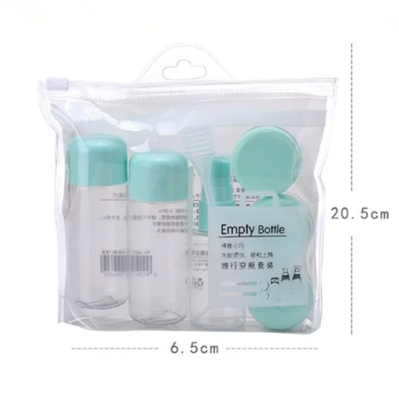 8 шт./компл. пластиковые прозрачные многоразовые флаконы мини-флакон для парфюма