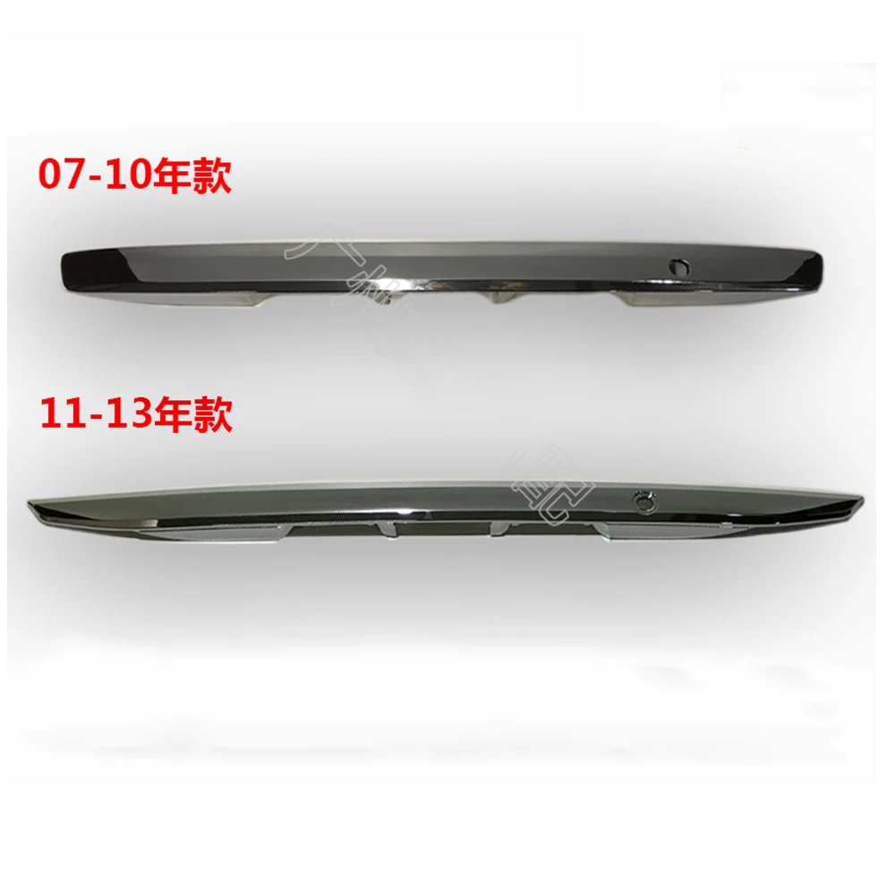 Для Toyota Corolla 2007-2013 отделка багажника ABS Хромированная задняя дверная полоса накладка панель багажника задняя крышка Покрытие яркий