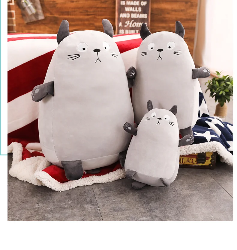 МИЛЫЙ Тоторо Плюшевые игрушки Kawaii плюшевая кукла мягкая подушка из хлопка с