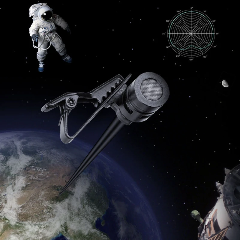 Профессиональный микрофон с двумя головками Lavalier конденсаторный камера для iPhone