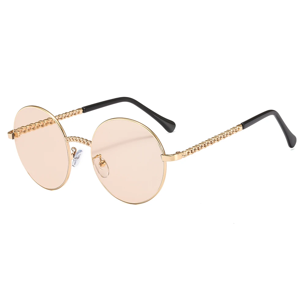 Ретро Винтажные черные серебряные готические стимпанк круглые металлические