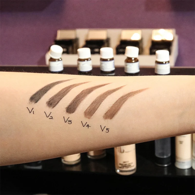 Германия Penakle стойкий для бровей Тату макияж водонепроницаемый и пот доказательство временный карандаш для бровей Набор с оригинальной щеткой