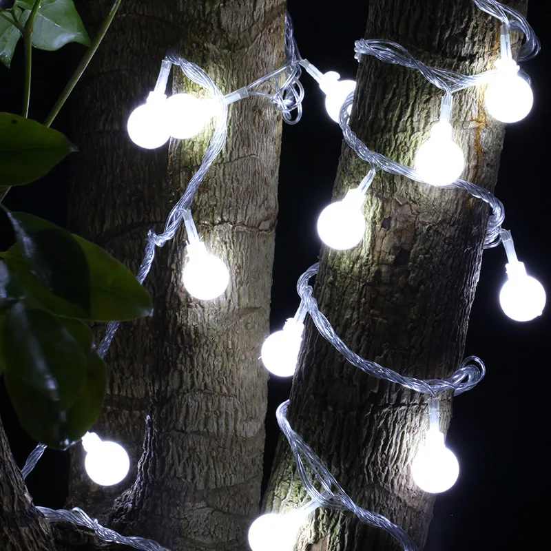 Новогодний Декор 10 м 100 Led шар сказочные огни Navidad 2019 рождественские украшения для