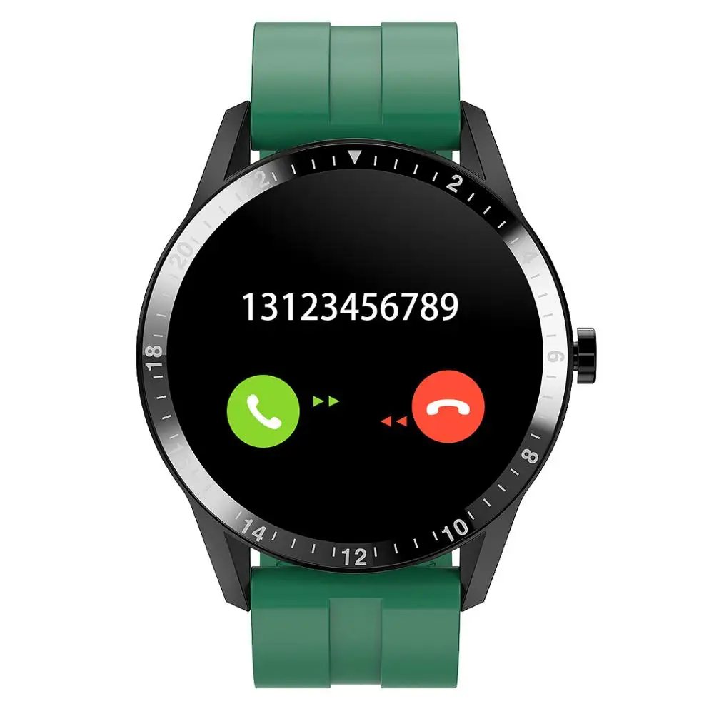 

Smart Watch Men Bluetooth Call Full Touch Wristwatches Heart Rate Monitor Fitness Tracker Business Clock For IOS Android