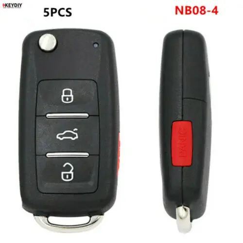 

KEYECU Universal Remote NB-Series for KD900 KD900+ URG200, KEYDIY Remote for NB08-3+1 (all functions in one key) 5PCS/Lot