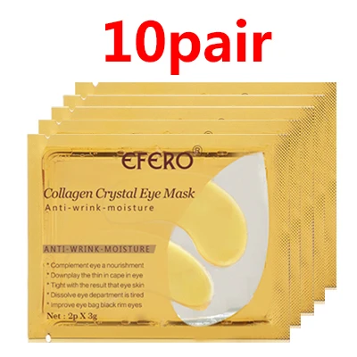 10pair style 12 10 пар, 24 к Золотая сыворотка, коллагеновая маска для глаз, маска для лица, против старения, против морщин, удаляет темные круги, мешки для глаз, гель, коллагеновая повязка на глаза - Цвет: 10pair style 12