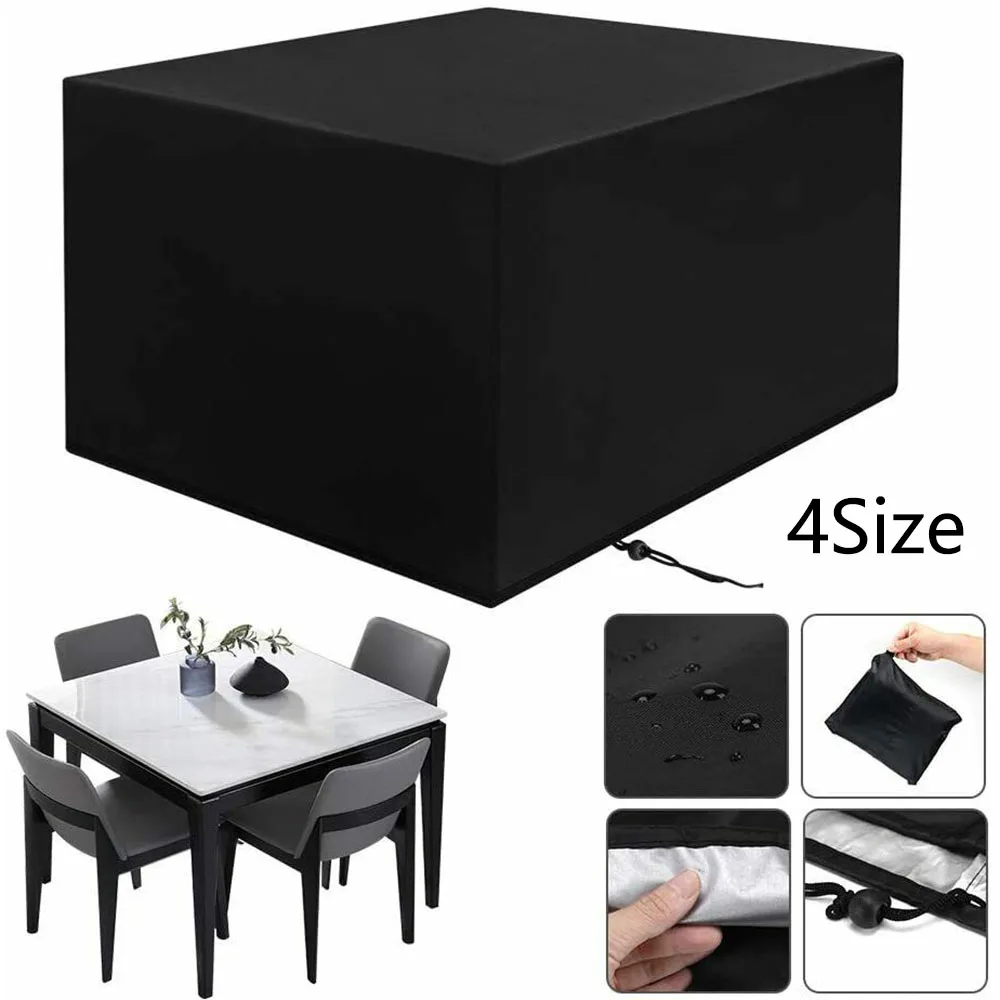 

1*furniture Set Cover Heavy Duty Waterproof Furniture Cover Rattan Cube Outdoor Garden Practical High Quality