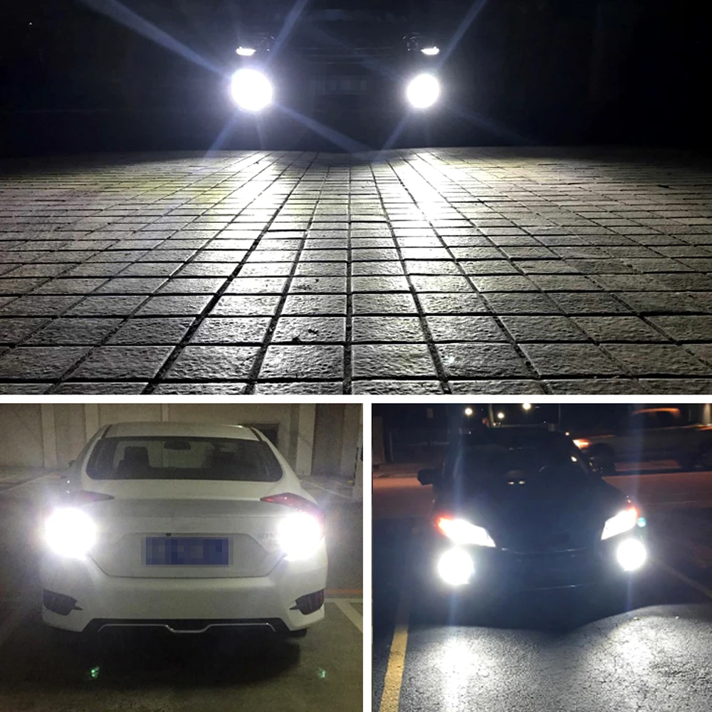 Светодиодные противотуманные фары H7 84 SMD для подсветки автомобильный сигнал