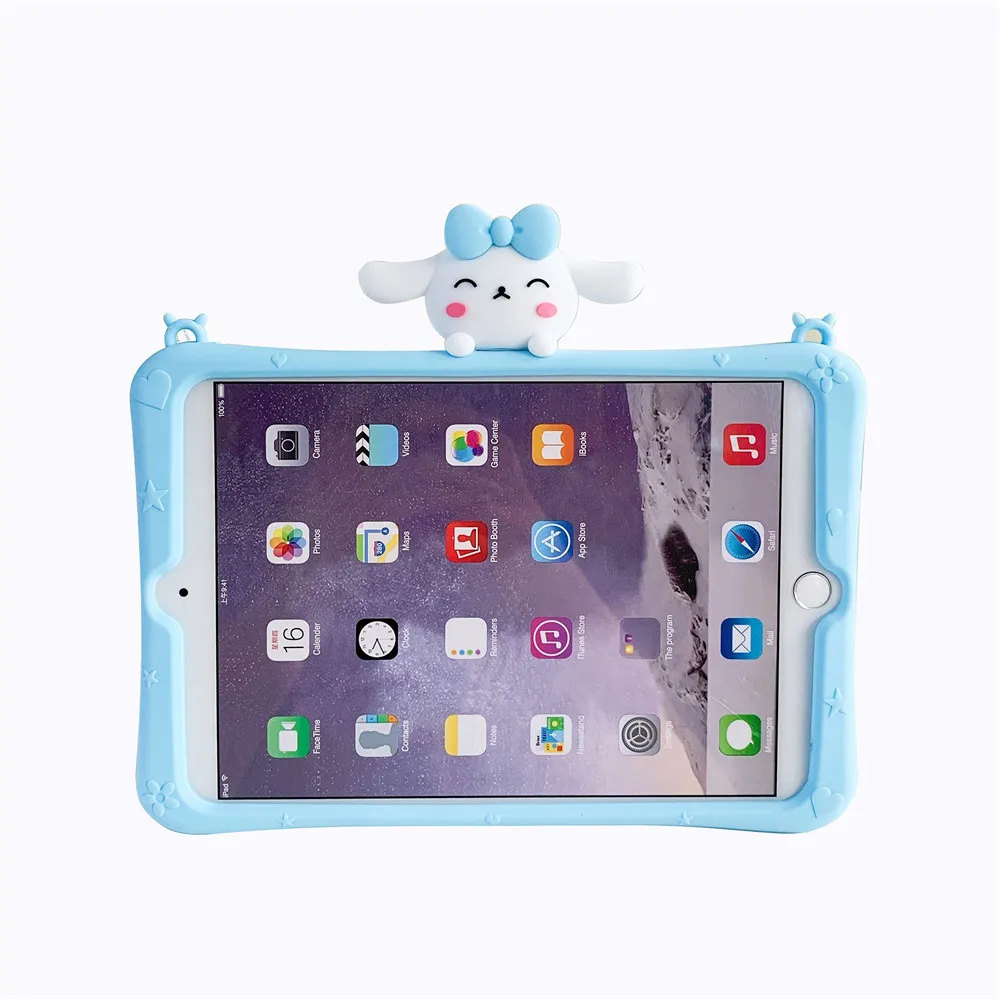Новый детский безопасный мягкий чехол для iPad Pro 9 7 &quot силиконовый с милым щенком