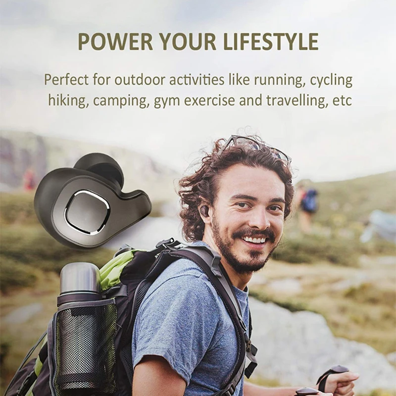 F8 Bluetooth 5 0 наушники TWS беспроводные HD Стерео шумоподавление спортивные для всех