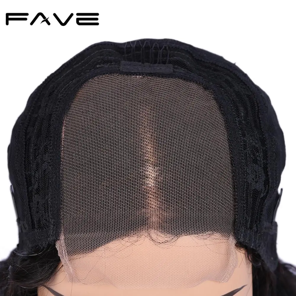 FAVE 4*4 кружевные парики свободные волнистые бразильские человеческие Remy