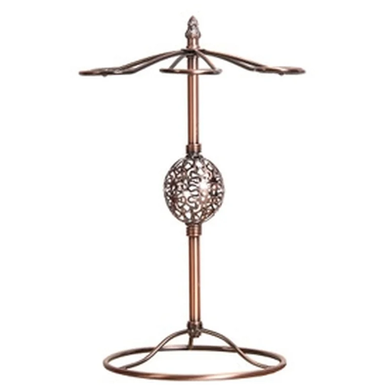 

European Hydrangea Red Wine Cup Holder Upside Down Creative Wrought Iron Hanging Cup Holder Decoration Bar KTV High Cup Holder