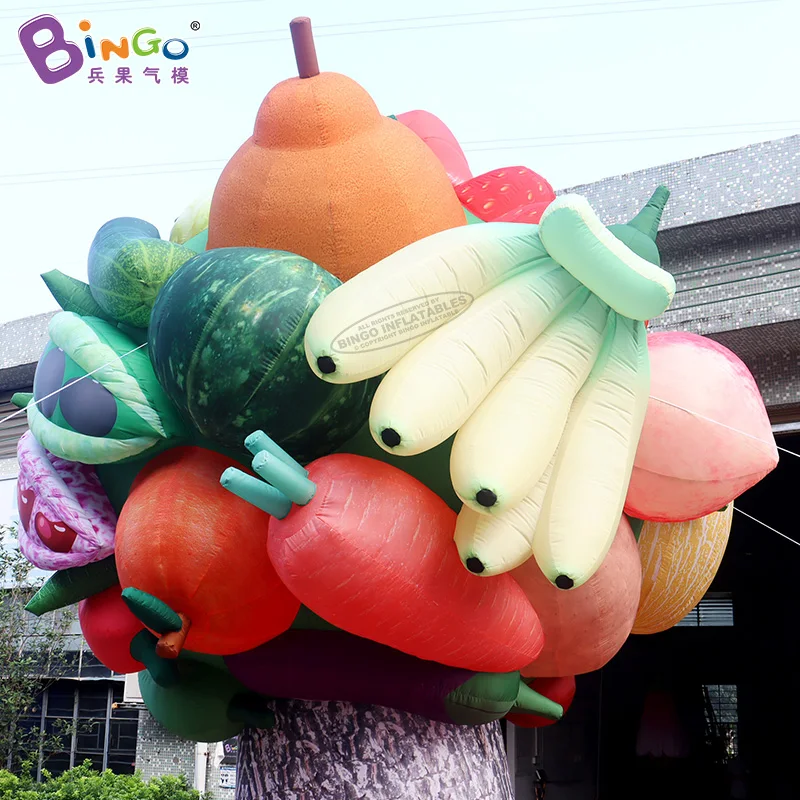 Индивидуальные 5m высота рекламные надувные фрукты дерево для украшения событие