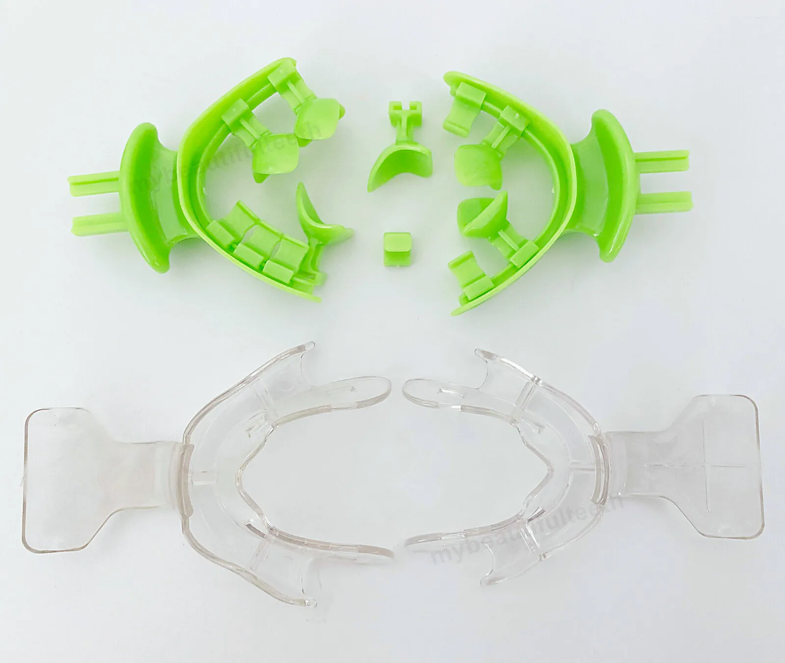 1Set Dental Centric Tray Edentulous Impression Bite Registration Trays FCB Frame Cut UTS Facebow Mounting Articulator - купить по