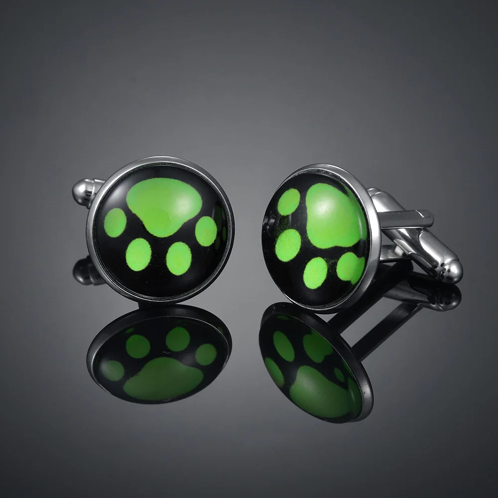 Медная компьютерная лапа с принтом собачьей лапы медвежьей Четырехцветные