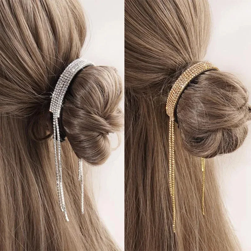 Женская заколка для густых волос AWAYTR элегантная конского хвоста |