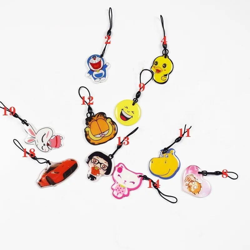 Брелок с маленькой подвеской 50 шт./лот UID NFC 13 56 МГц ISO14443A блок 0 записываемый 1K S50 |