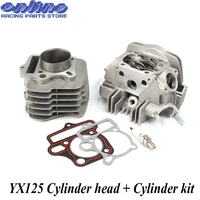 motorcycle engine cylinder barrel head cylinder gaskets kit for yx125 125cc atv bike oem