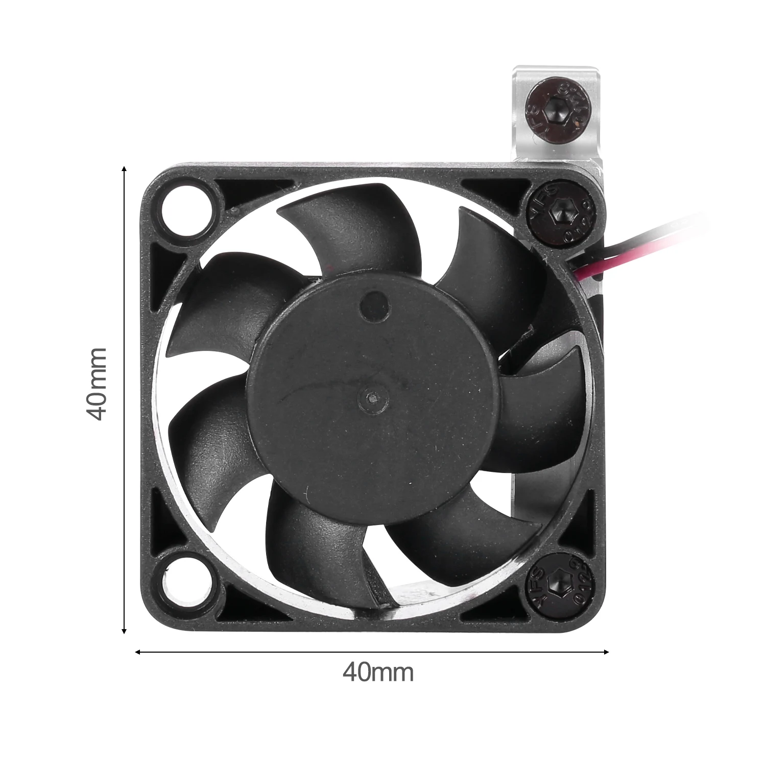 Автомобильный двигатель RC Вентилятор охлаждения радиатора с термодатчиком CNC