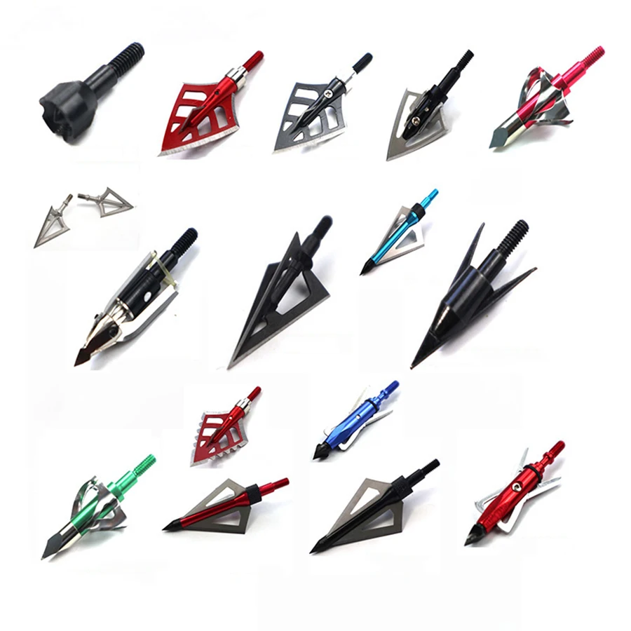 

Metal Hunting Bow Arrow Recurve Archery Hunting Compound Fishing Arrow Heads Professional Darts Lance Pierre Sport Accessories