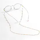 1 шт. ремешок для очков для чтения маска для очков подвесная цепочка модный держатель для солнцезащитных очков шейный шнур для очков скользящая металлическая цепочка