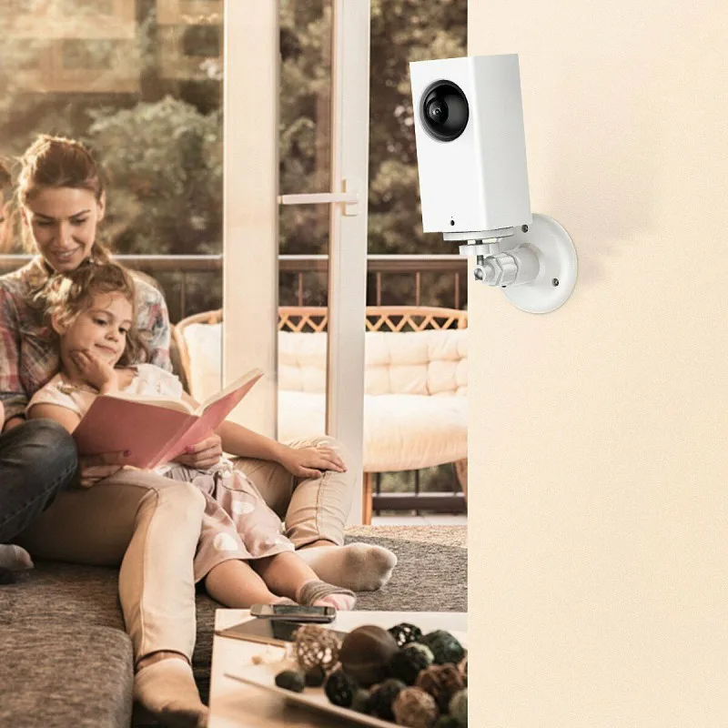 Wyze/blink/Arlo Pro Регулируемый на 360 градусов вращающийся кронштейн пластиковый кронштейн для камеры Белый Универсальный кронштейн для наблюдения