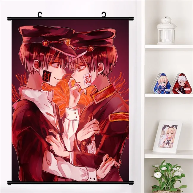 N Аниме Туалет-Hanako-кун Jibaku Shounen аниме настенные настенный плакат отаку коллекция домашнего декора искусства - Цвет: N