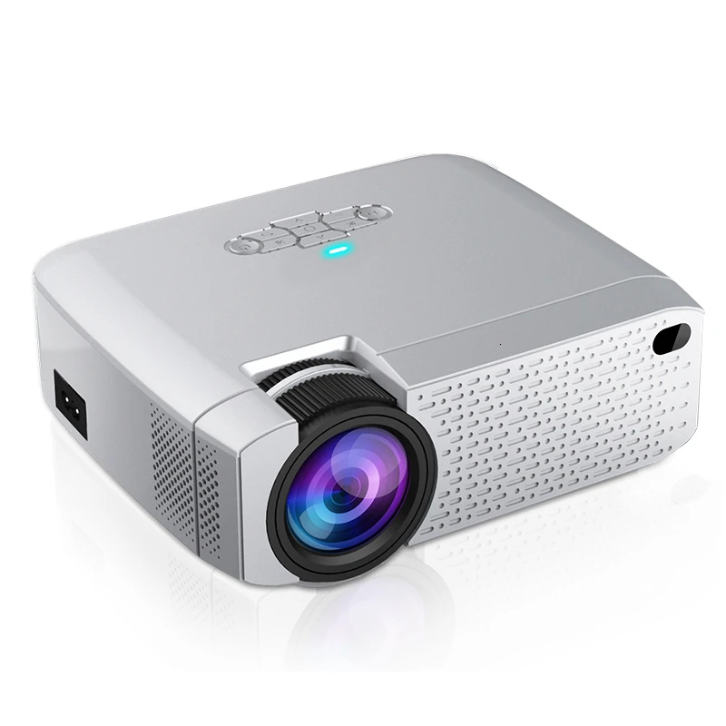 Aon ET HD мини-проектор, 1280x720 P, видео-проектор. 3800 Яркость. 3D Кино. Поддержка 1080 P, HD-IN, USB(опционально версия Android