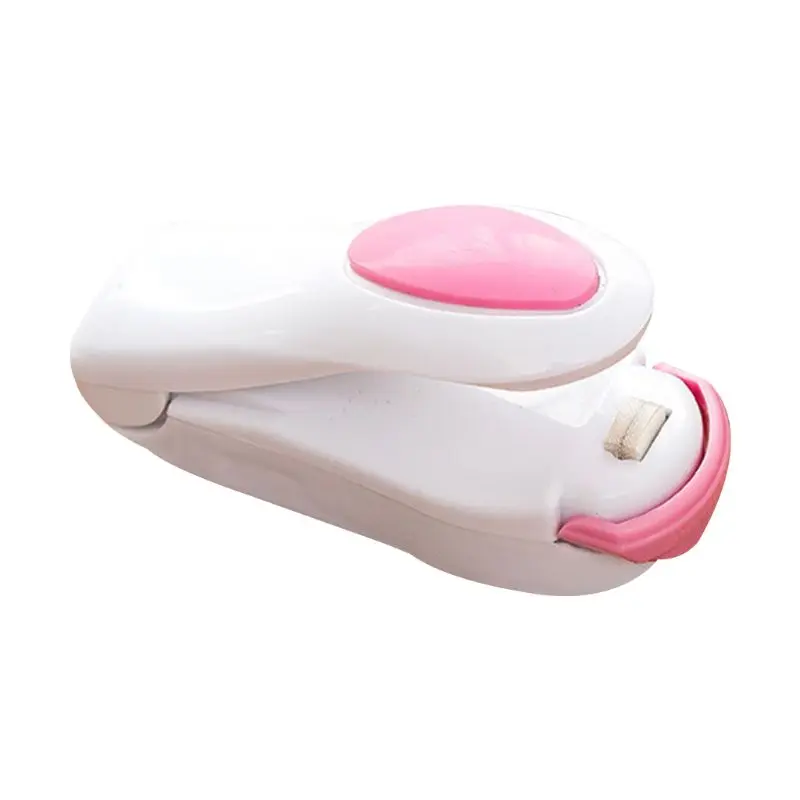 

Mini Hand Pressure Sealing Machine Easy Carry Impulse Seal Packing Impulse Plastic Poly Bag Sealer Clip Fans Household Dropship