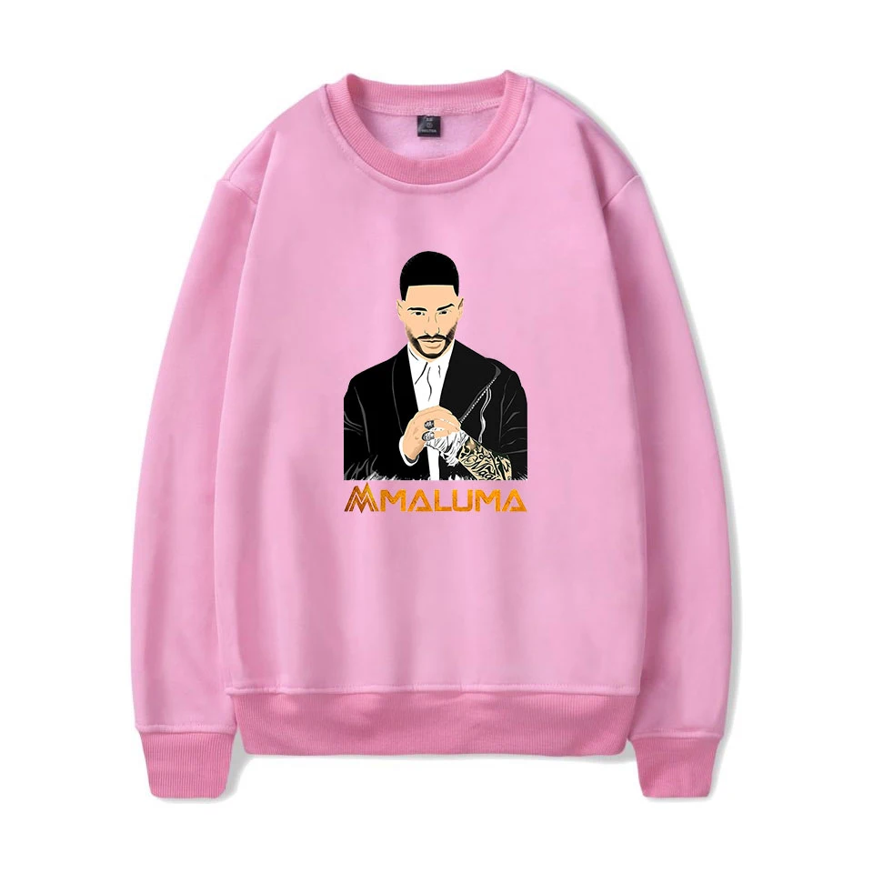 Горячая maluma монолитные толстовки для мужчин/женщин толстовки Harajuku maluma модные повседневные корейские поп осень зима