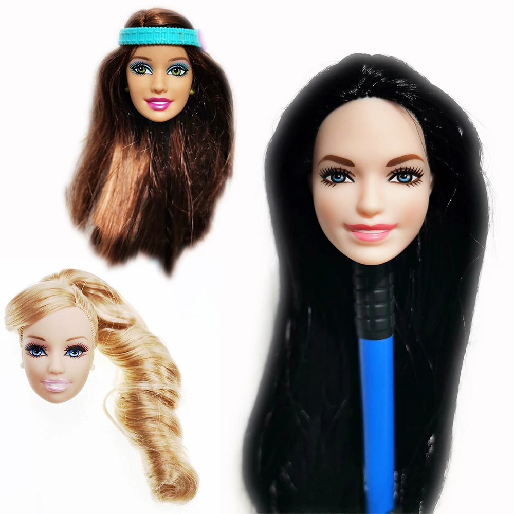 Ограниченная Коллекция кукольных головок винтажная оригинальная кукольная