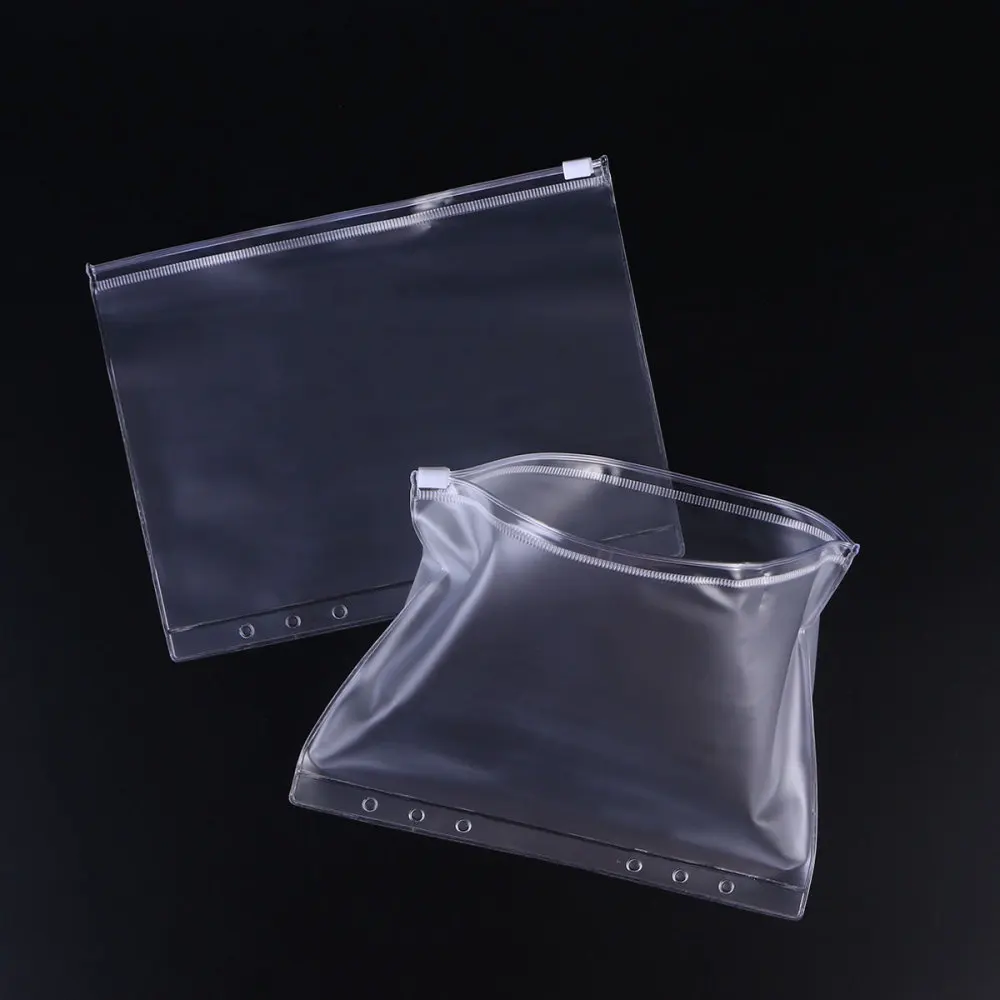 

24pcs A5 Polypropylene Document Folder Clear Document Envelope Folder with Snap Button