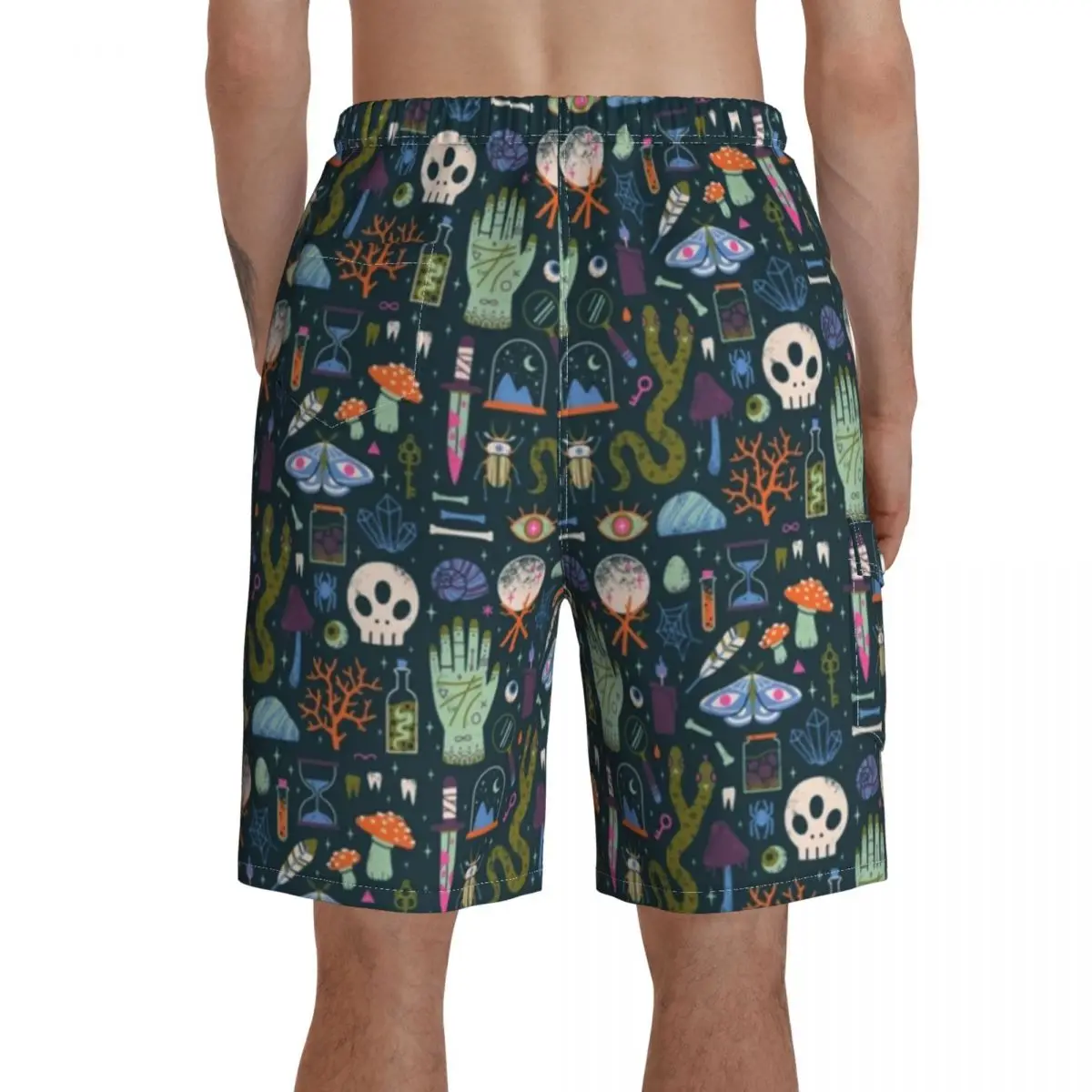 

Snake Board Shorts Polyester Swimming Trunks Beach Funny Men Swim Trunks