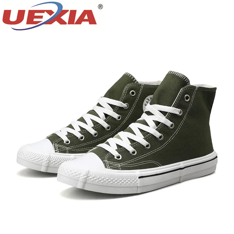 UEXIA/Новинка 2019 года Роскошные Брендовые мужские модные высокие кроссовки сезон